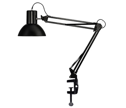Bureaulamp Unilux Success 66 LED zwart met stabiliteit en springveren - 7