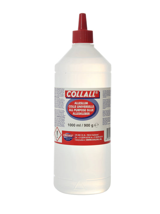 Collall Alleslijm 1000 ml, sterke sneldrogende lijm