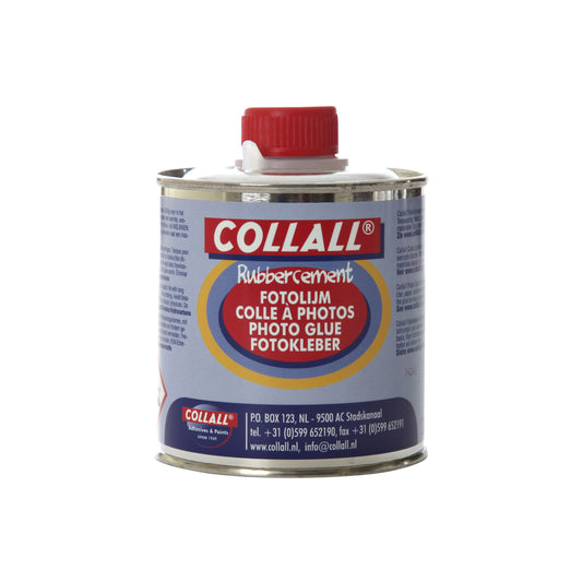 Collall Rubbercement 250ml met Kwast voor Fotolijm