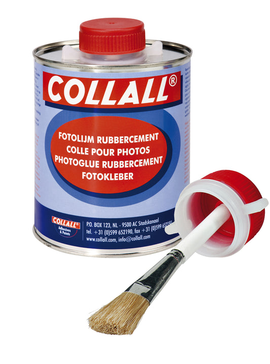 Collall Rubbercement 1000ml met Kwast