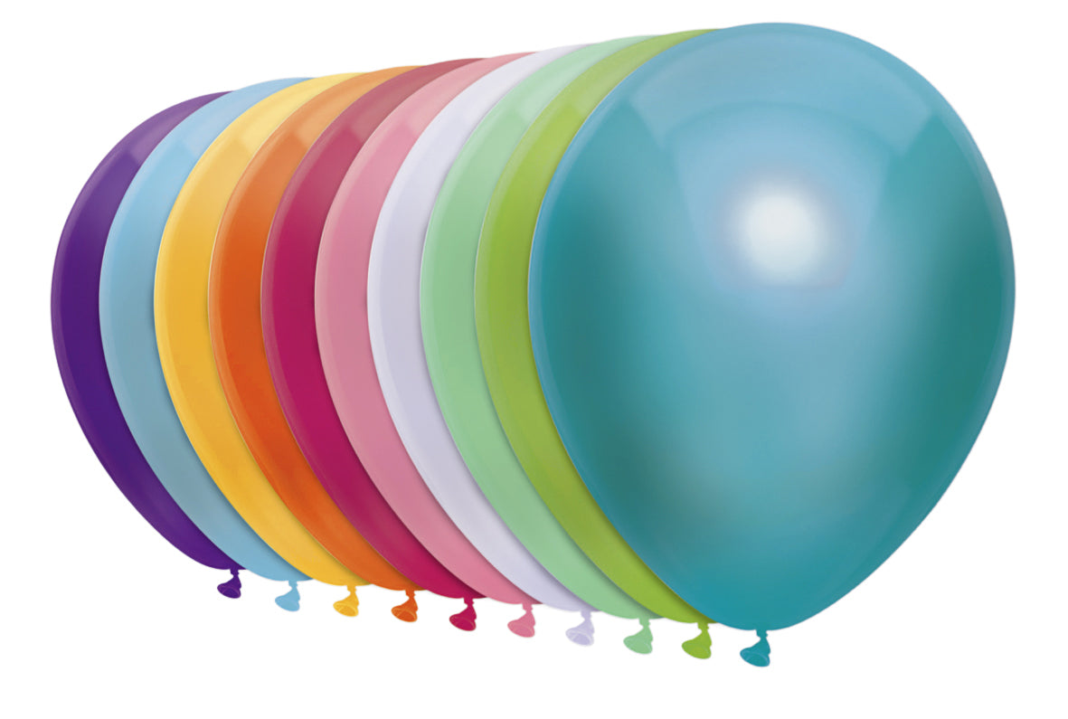 Metallic Ballonnen 30 cm, 50 stuks