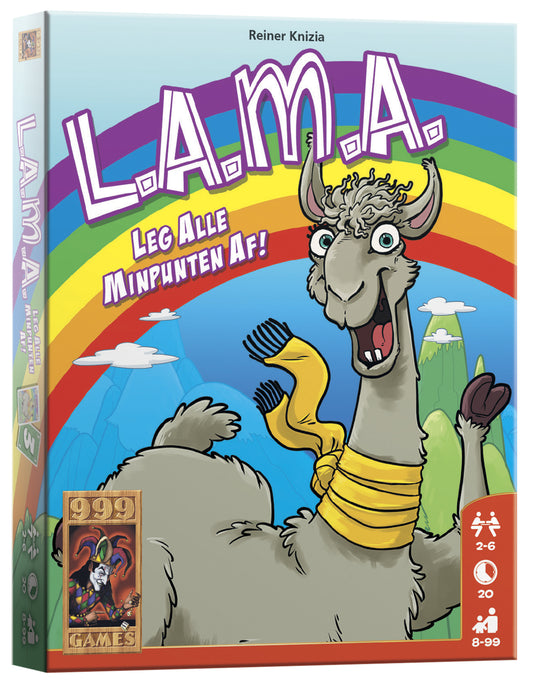 L.A.M.A. Kaartspel - Vlot Kaartspel om Minpunten te Verliezen
