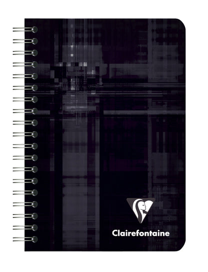 Notitieboek Clairefontaine 95x140 mm geruit 5x5, assorti kleuren - 3