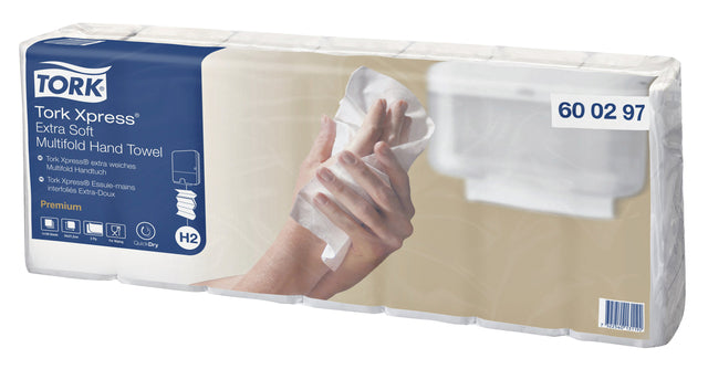Tork Express H2 Multifold Handdoek 600297 Wit 2-laags - 2