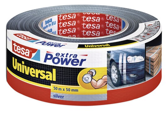 tesa extra Power Universal duct tape 50mx50mm, grijs