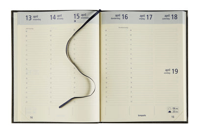Agenda 2025 Brepols Optivision Lucca A5 1 Week op 2 Pagina's - 8