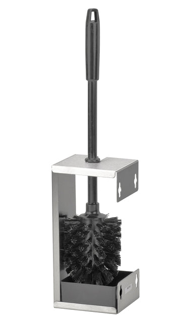 QuartzLine Zilveren Toiletborstelhouder met RVS-Design