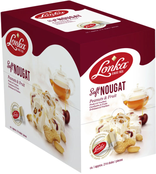 Lonka Pinda en Vrucht Nougat Doos 214 Stuks