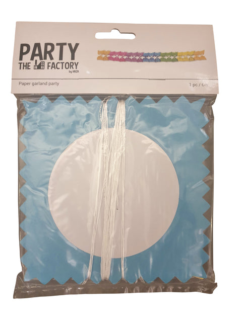 Feestelijke Papier Slinger 6 meter