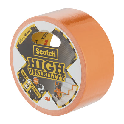 Scotch High Visibility Duct Tape 48mmx25m oranje voor zichtbaarheid - 3