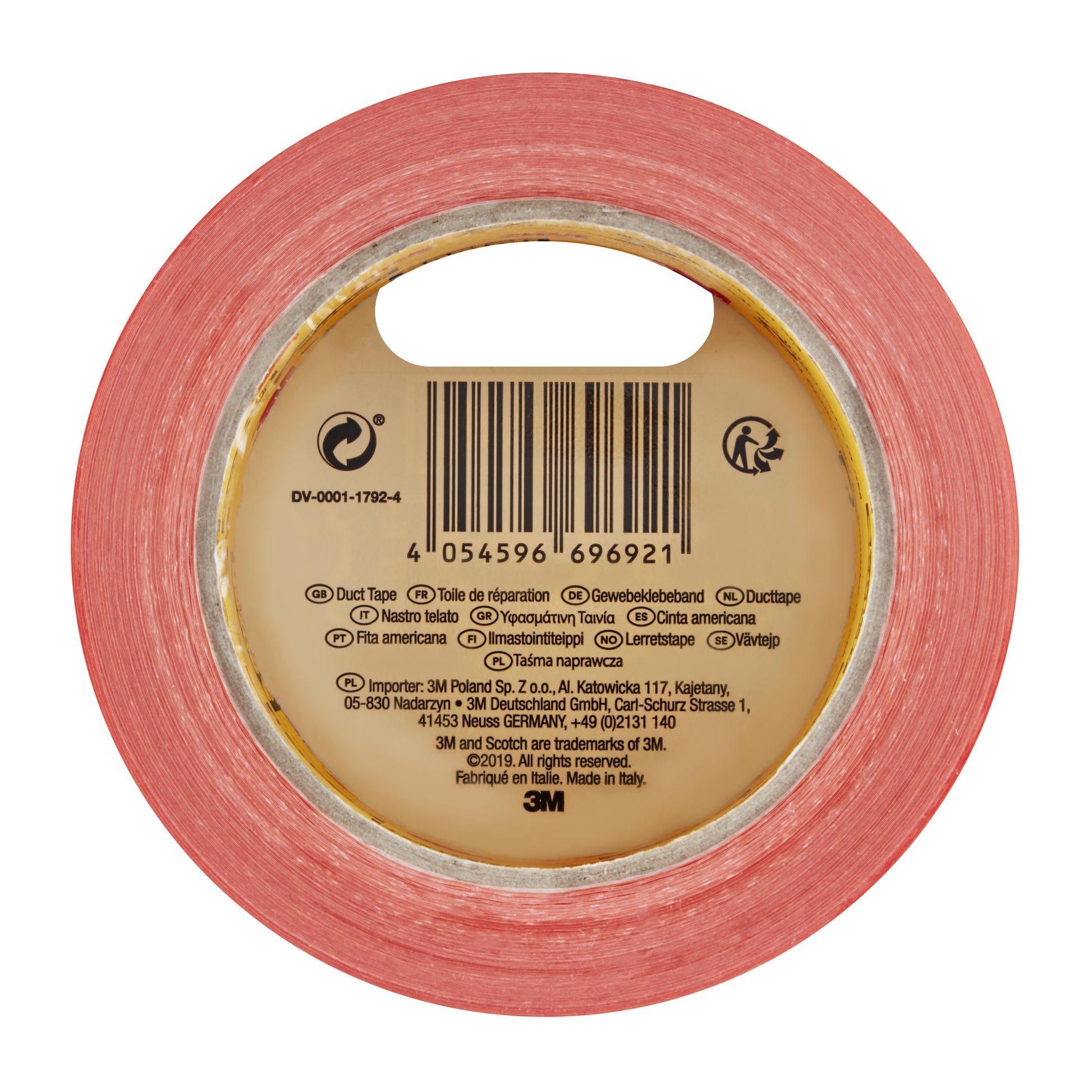 Scotch High Visibility Duct Tape 48mmx25m oranje voor zichtbaarheid - 4