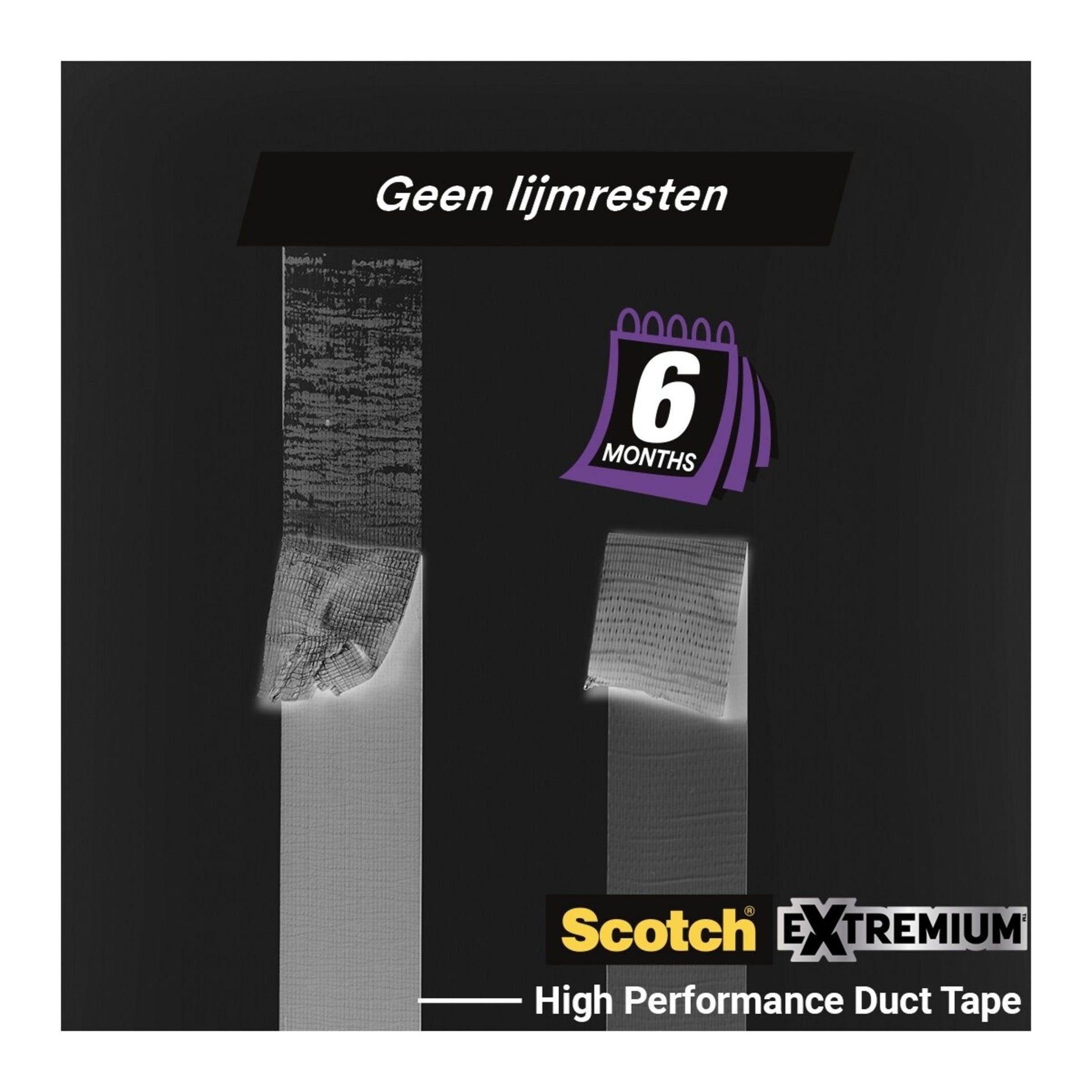 Scotch Extremium Duct Tape Grijs 18.2mx48mm - Krachtig en Spoorloos - 4