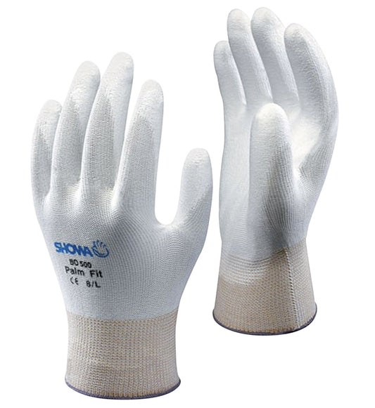 Showa B0500 XL Wit Elastische Veiligheidshandschoen