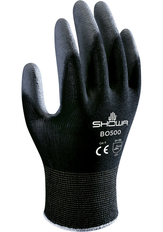 Showa B0500 L Zwarte Elastische Veiligheidshandschoen