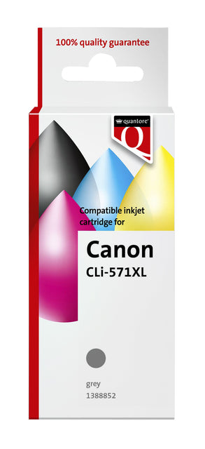 Gereconditioneerde Canon CL-571XL Grijs Inktcartridge