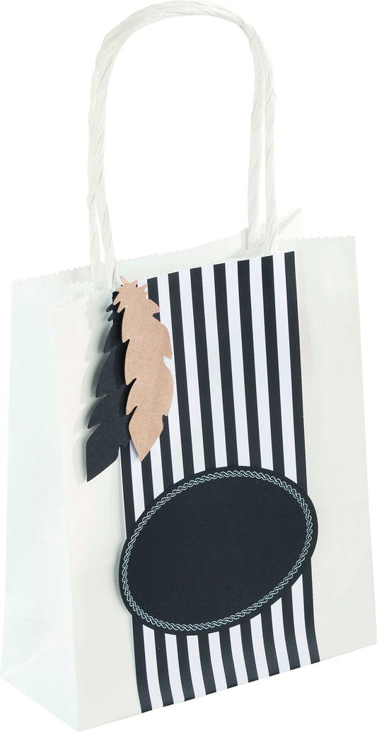 Folia Kraft cadeauzakjes 18x21x8cm, 20 stuks