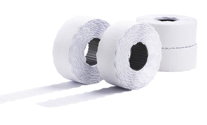 Prijsetiketrol Avery 16x26mm, 10 rollen, 1200 stuks, wit - 2