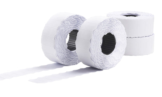 Prijsetiketrol Avery 16x26mm, 10 rollen, 1200 stuks, wit - 2