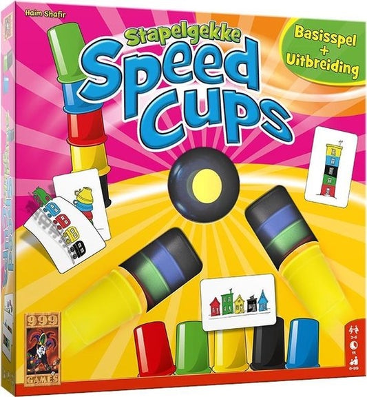 Stapelkek Speed Cups met 6 Spelers