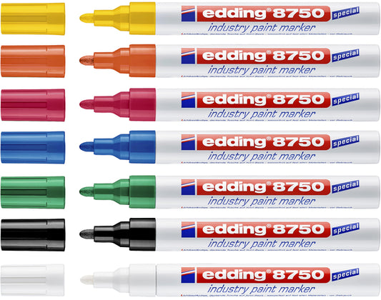 Edding 8750 lakmarker rond 2-4mm rood