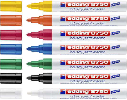 Viltstift edding 8750 lak rond 2-4mm oranje