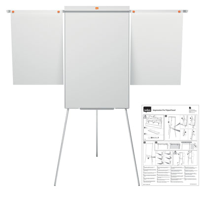 Flipover NOBO Driepot met Uitschuifbare Magnetische Armen - 4
