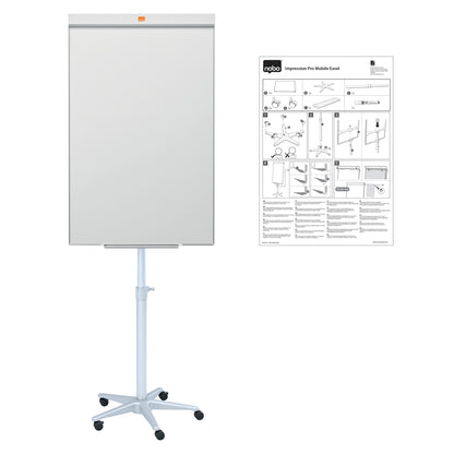 Flipover Nobo Mobiel Retailverpakking, Magnetisch Staal - 2