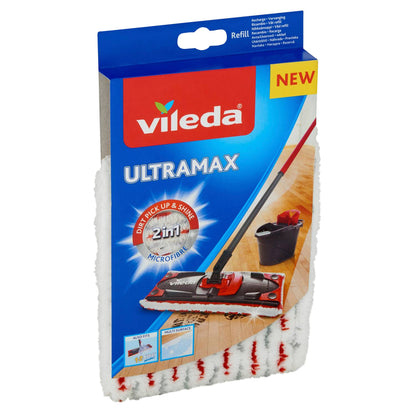 Vileda Ultra Max Power Microvezel Mop met Verwijderbare Hoes - 2