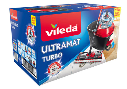 Vileda UltraMat Turbo mopset met uitwringsysteem