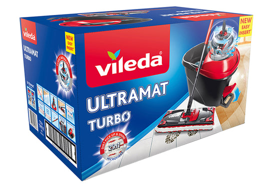 Vileda UltraMat Turbo mopset met uitwringsysteem