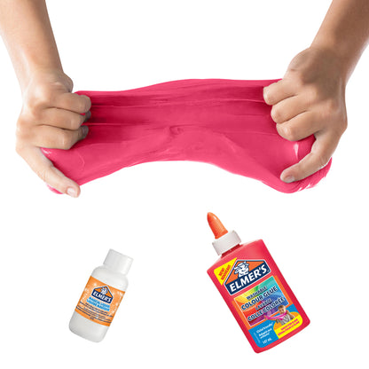 Elmer's Kinderlijm 147ml gekleurd roze, afwasbaar en kindvriendelijk - 2