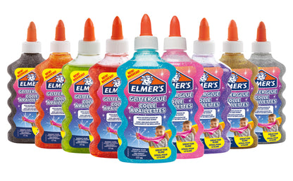 Elmer's Glitterlijm 177 ml oranje, glanzend en feestelijk - 7