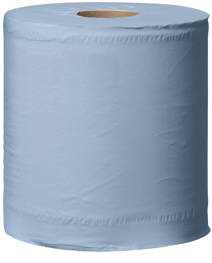 Poetspapier Tork Wiping Plus M2 blauw 6 rollen 157 m - 2