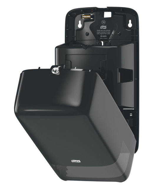 Tork Twin T6 Toiletpapierdispenser Zwart 557508 - 4