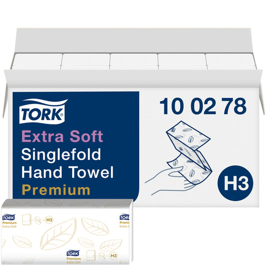 Tork H3 Premium Z-vouw Handdoekpapier Wit 200 Vel