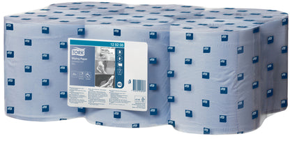 Poetspapier Tork M2 Centerfeed 6 rollen blauw 320 meter - 3