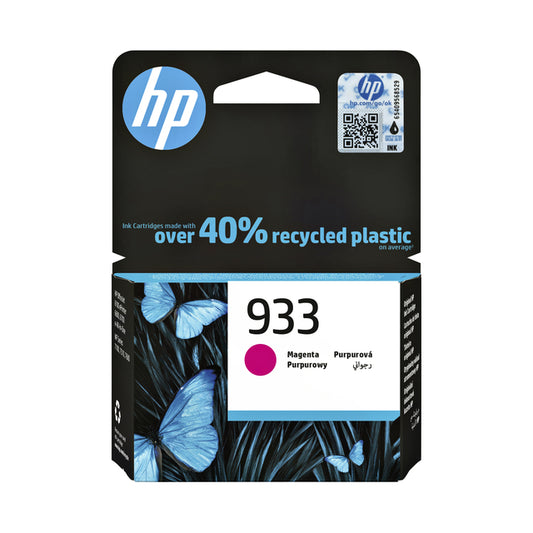 HP CN059AE 933 Rood Inktcartridge, geschikt voor diverse HP printers