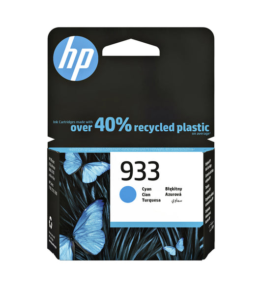 HP CN058AE 933 Blauw inktcartridge, 330 pagina’s