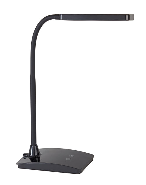 Bureaulamp Maul Pearly LED colour vario zwart met instelbare lichttemperatuur