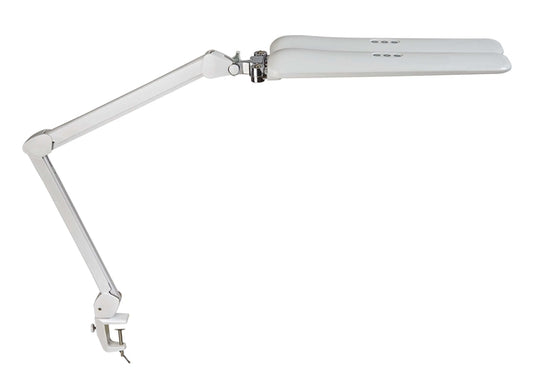 Werkpleklamp MAUL Craft Duo LED met Tafelklem Wit