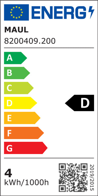 Bureaulamp Maul Arc LED zwart met dimfunctie - 3