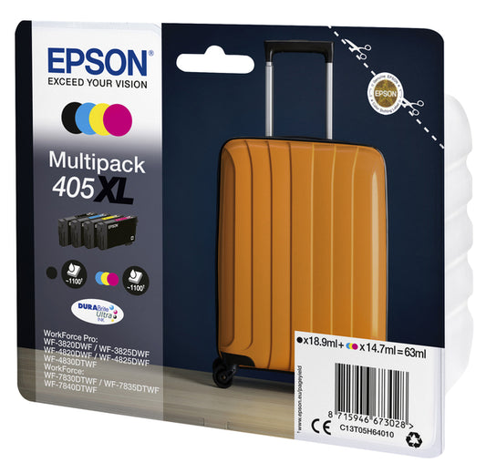 Epson 405XL Serie Inktcartridge Zwart en Kleuren