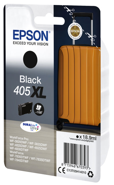 Epson 405XL T05H14 Zwarte Inktcartridge