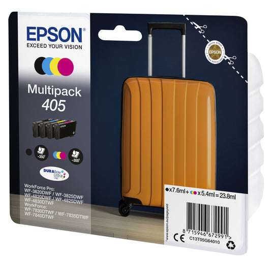 Epson 405 T05G64 Multi-Color Inktcartridge - Veelzijdig Printen