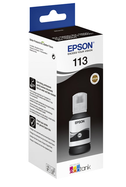 Epson 113 EcoTank Zwart Navulinkt