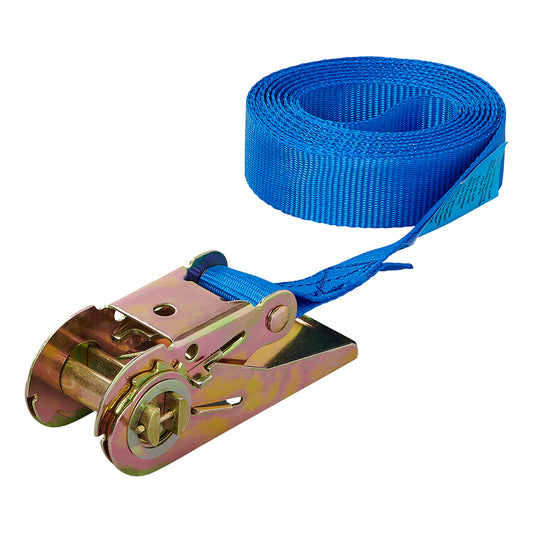 SPANBAND PROPLUS 3.5M 25mm Blauw Met Ratelsluiting