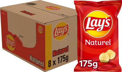 Lay's naturel aardappelschijfjes chips 175 gram - 3