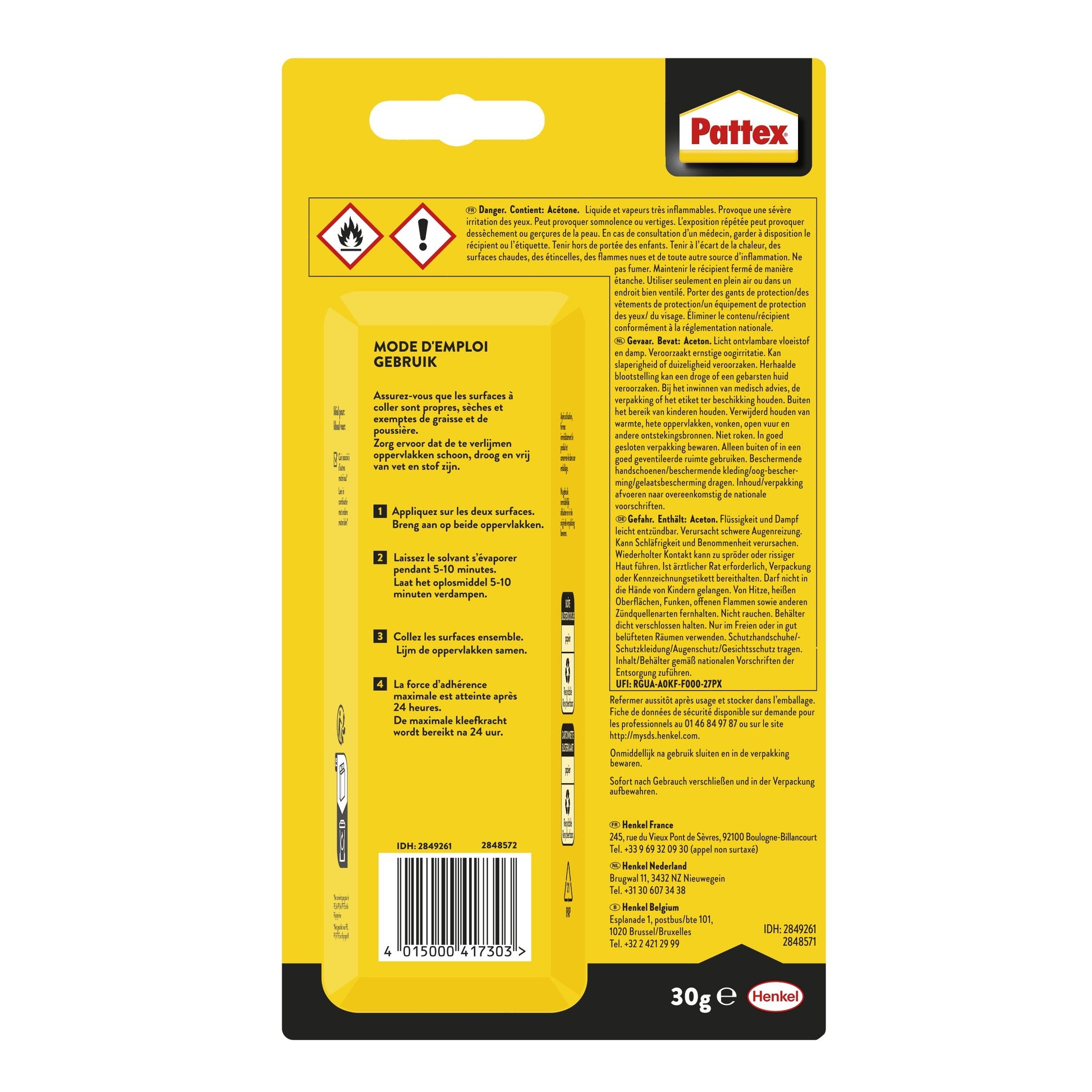 Pattex Leerlijm voor leer en kunstleer 30 g - 3