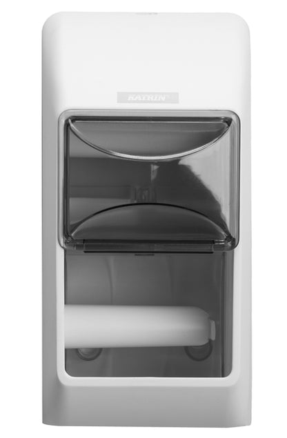 Katrin 2 Standaard Toiletrol Dispenser Wit