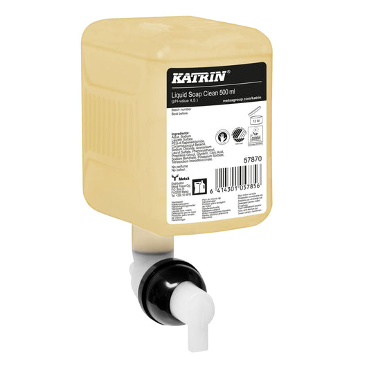 Katrin Clean 500 ml vloeibare handzeep voor hygiëne en huidvriendelijkheid